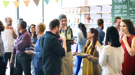 Party People Communication Talking Happiness Concept